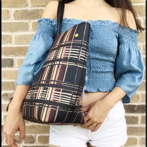 👒NWT Tory Burch👒Kerrington Large Square Tote - Picture 5 of 8